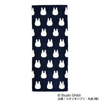 となりのトトロ 小トトロシルエット フェイスタオル