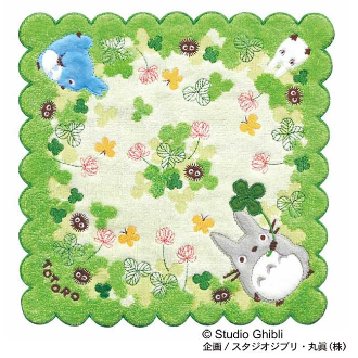 となりのトトロ よつば見つけた ミニタオル