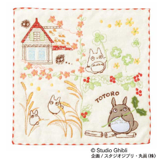 となりのトトロ 花ごよみ ミニタオル