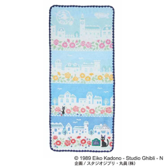 魔女の宅急便 青空のコリコ フェイスタオル