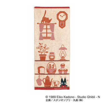 魔女の宅急便 シェルフ フェイスタオル