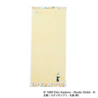 魔女の宅急便 ボタニカルジジ フェイスタオル