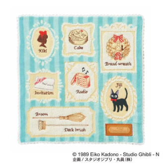 魔女の宅急便 メニーフレーム ミニタオル