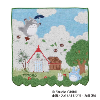 となりのトトロ 空の散歩 ミニタオル