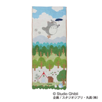 となりのトトロ 空の散歩 フェイスタオル