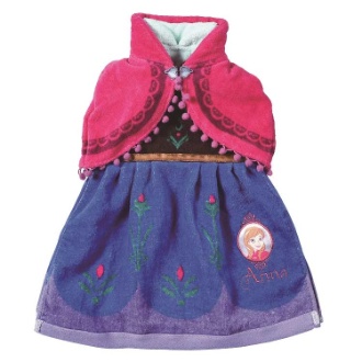 ディズニー ドレッシー ドレスタオル／アナ