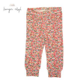 【KongesSloejd】コンゲススロイド　ベビー コットン ベーシックパンツ　ジャルダンルージュ　12M