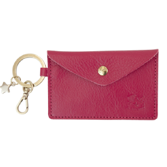 【IL BISONTE】イルビゾンテ　キーリング付きカードケース　C0928/SKH042　PK205