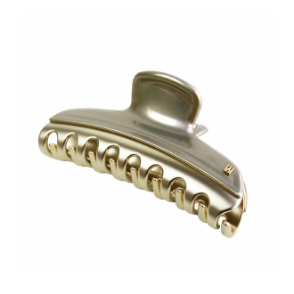 【ALEXANDRE DE PARIS】アレクサンドル ドゥ パリ　ヴァンドームクリップ L　ICCL-12832-02 G5-GRIS