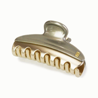 【ALEXANDRE DE PARIS】アレクサンドル ドゥ パリ　ヴァンドームクリップM　ICCM-15571-02　GRIS