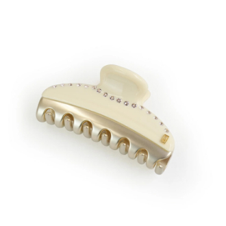 【ALEXANDRE DE PARIS】アレクサンドル ドゥ パリ　ヴァンドームクリップM　ICCM-15571-03　L1:IVOIRE