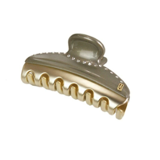 【ALEXANDRE DE PARIS】アレクサンドル ドゥ パリ　ヴァンドームクリップM　ICCM-15571-03　G5:GRIS