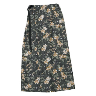 【KiU】キウウォータープルーフロンジースカート 2ND フラワーカモフラ