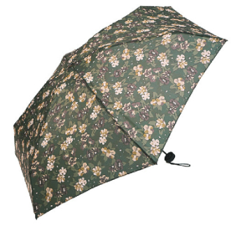 【KiU】キウコンパクトアンブレラ フラワーカモフラ
