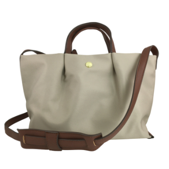 【Legato Largo】肩楽　ミニショルダー　ライトグレー