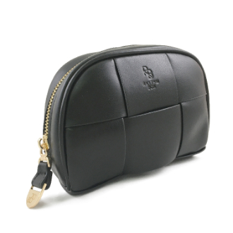 【RHYTHM BOX】リズムボックス　太メッシュポーチ  ブラック