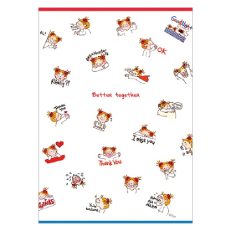 ココちゃん Ａ５ノート トーキングココ ホワイト