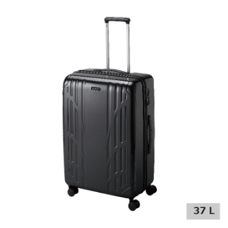 【エース】AVALLON マクリス スーツケース 37L ブラック(37L 