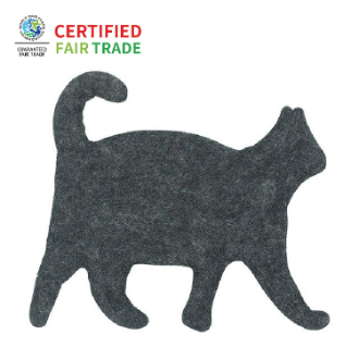 キッチン鍋敷き　キャット