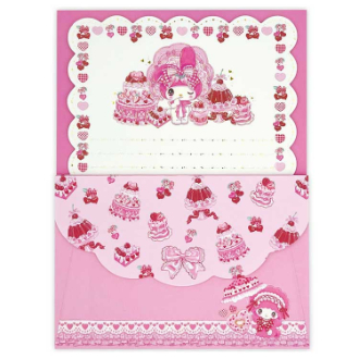 クローズピン　飴ノ森ふみかレターセット　マイメロディ