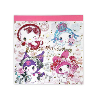 クローズピン　飴ノ森ふみかメモパッド　アラモードミックス