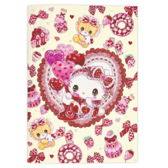 クローズピン　飴ノ森ふみかＡ５ノート　ハローキティ