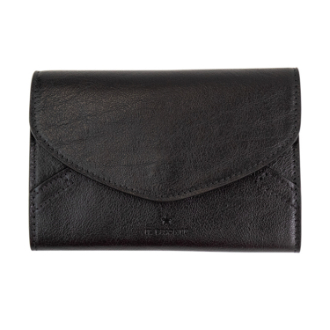 【IL BISONTE】イルビゾンテ　レザー二つ折り財布　SMW200　BK128