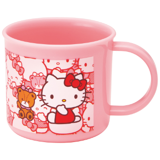 ハローキティ　コップ ダイカットマグコップ[240ml]○ハローキティ○//コップ カップ