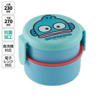 はんぎょどん 丸型ランチボックス2段