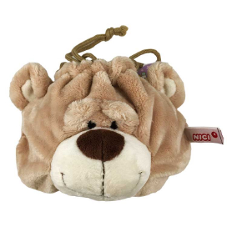 NICI(ニキ) フィギュアフェイスポーチ ベア