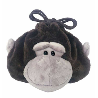 NICI(ニキ) フィギュアフェイスポーチ ゴリラ