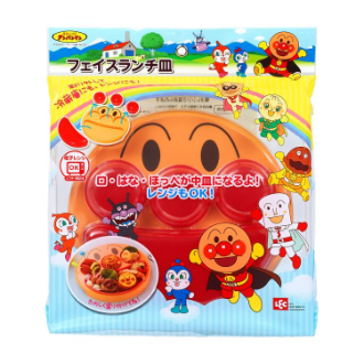 【アンパンマン】フェイス ランチ皿