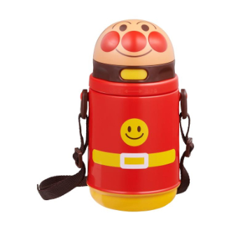 【アンパンマン】ストロー付き 保冷水筒 400ml