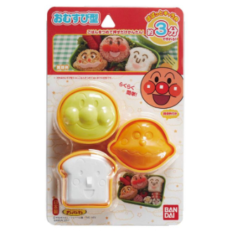 【アンパンマン】おむすび型 ( 3コ入 )