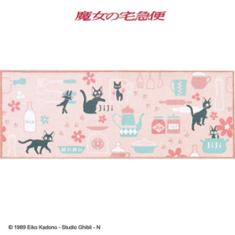 魔女の宅急便 ジジとキッチン ロングマット 120cm