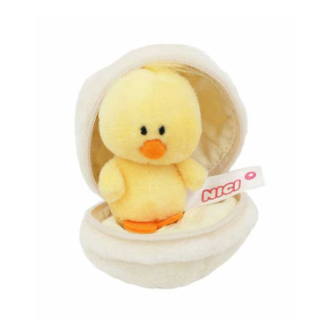 NICI(ニキ)ビーンバッグ タマゴ＋ヒヨコ ７㎝