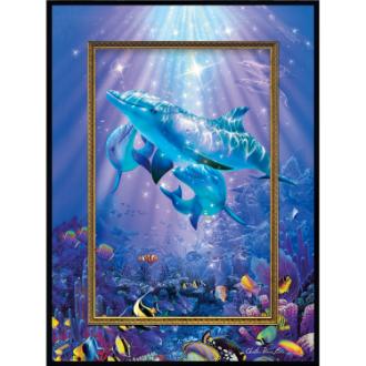 クリスチャン・リース・ラッセン ビッグアート「ラ メール ドゥ クリスタル ヌメロ アン（Mサイズ）」