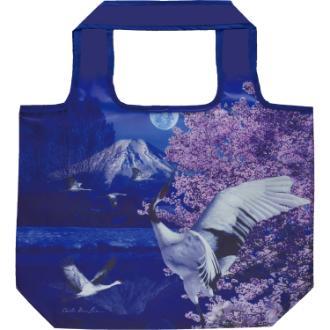 クリスチャン・リース・ラッセン エコバッグ「マウント フジ（Mサイズ）」