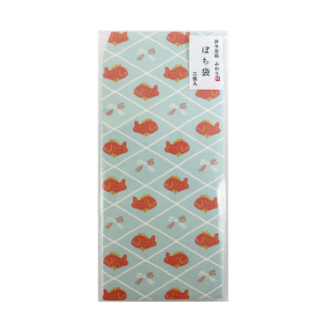 ふわり和紙ぽち袋 大 たい漁