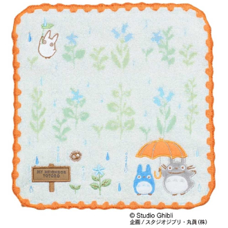 となりのトトロ 大きな傘 ウォッシュタオル