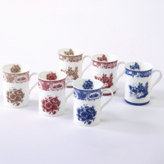 [クイックセット] 〔ロイヤルアーデン〕ボーンチャイナマグカップ２（12ヶ）