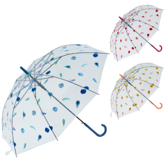 [クイックセット]  60cm POE JP傘　フラワー（30本）