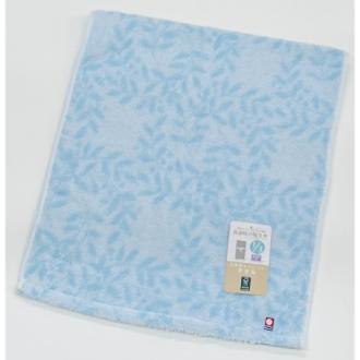 毛羽落ちしにくい今治ラウンドリーフ　フェイスタオル