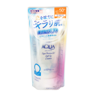 ロート製薬 スキンアクア スーパーモイスチャーUVライトアップエッセンス 70g