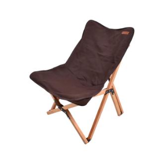 〔peace park〕フォールディング　ウッドチェア　スモール　BROWN