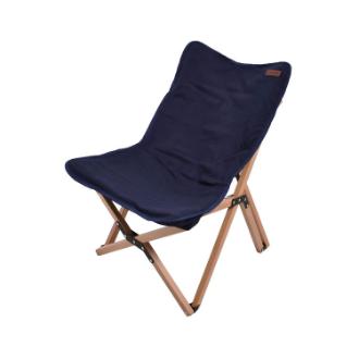 〔peace park〕フォールディング　ウッドチェア　スモール　NAVY