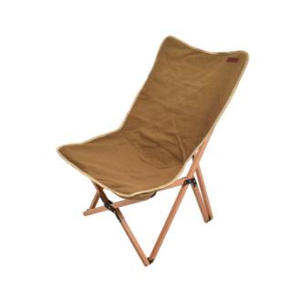 〔peace park〕フォールディング　ウッドチェア　ミディアム　TAUPE