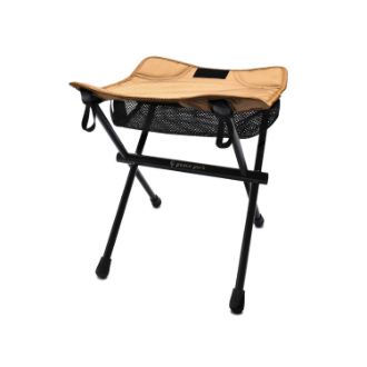 〔peace park〕コンパクトスツール　TAUPE