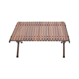 〔peace park〕フォールディングウッドテーブル ミディアム　BROWN