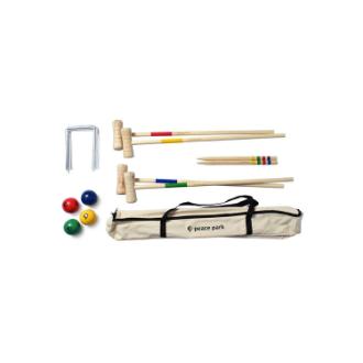 〔peace park〕ウッドクロケットセット